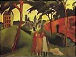 August Macke 1913 Staatsgalerie Moderner Kunst, Munich